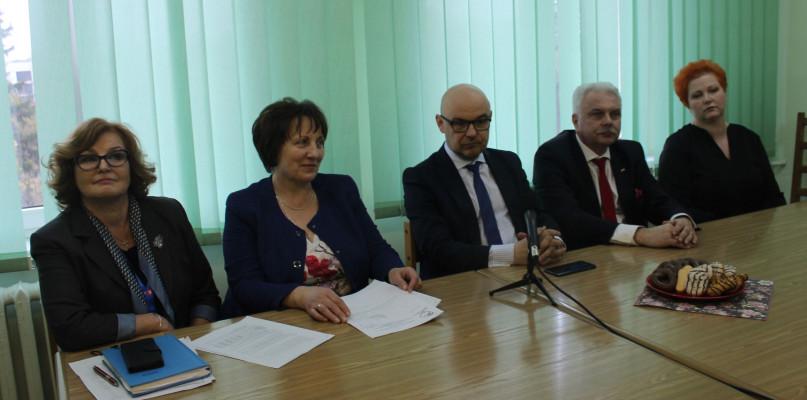 Szef mazowieckiego NFZ gościł w sokołowskim szpitalu