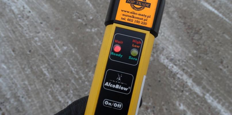 Kierowca toyoty miał pecha, bo trafił na akcję „Trzeźwość”