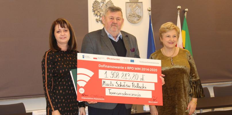Dwa miliony złotych dla miasta na termomodernizację