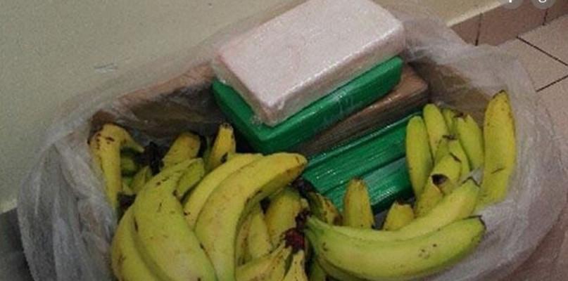 9 kilogramów kokainy w kartonach z bananami w sokołowskim sklepie!