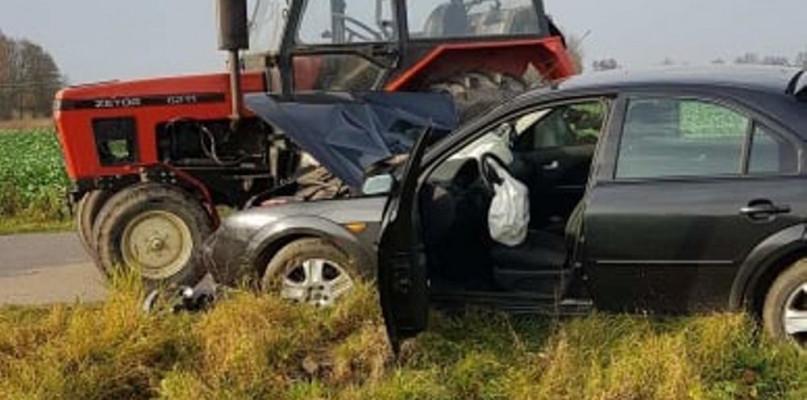 Pięć osob, w tym trójka dzieci ucierpiało w wypadku