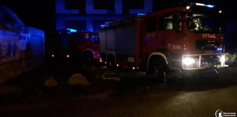 Pożar sadzy postawił na nogi aż 5 zastępów straży pożarnej