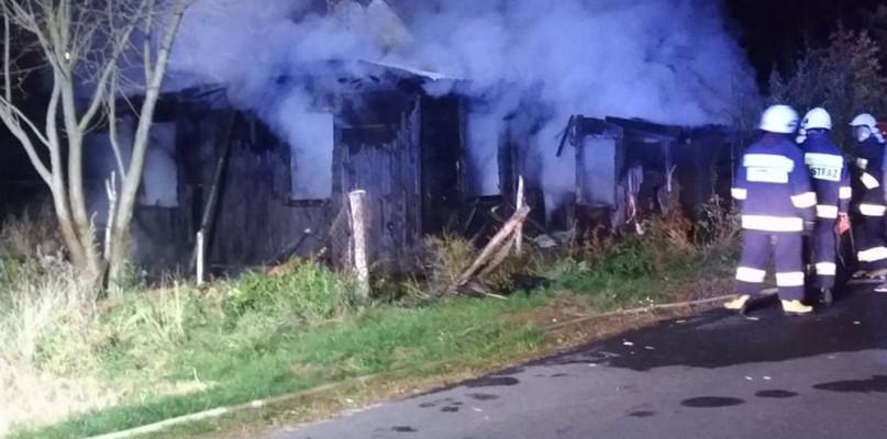 Podpalacz z gminy Sabnie znów podłożył ogień