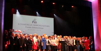 PiS z rozmachem zaprezentował swoich kandydatów w wyborach