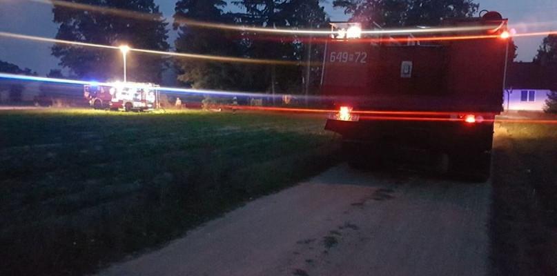 Gasili pożar budynku gospodarczego w miejscowości Podrogów