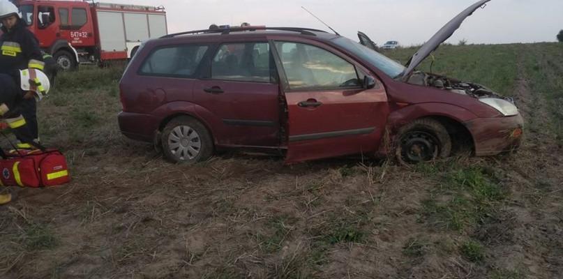 Pijany Ukrainiec spowodował wypadek, ranny pasażer