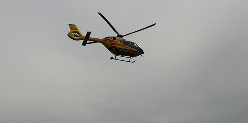 Dramatyczna akcja ratunkowa w gminie Sterdyń. Ranne dziecko.
