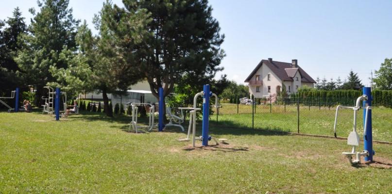 W Jabłonnie Lackiej powstała plenerowa siłownia