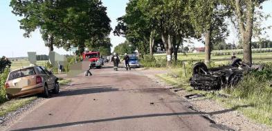 Dwie skody zderzyły się pod Kosowem, 5 osób w szpitalach