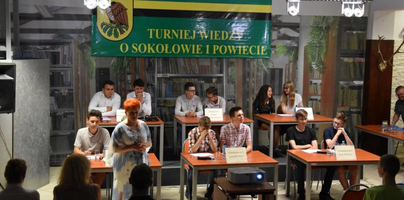Kto wygrał tegoroczny Turniej Wiedzy o Sokołowie i Powiecie?