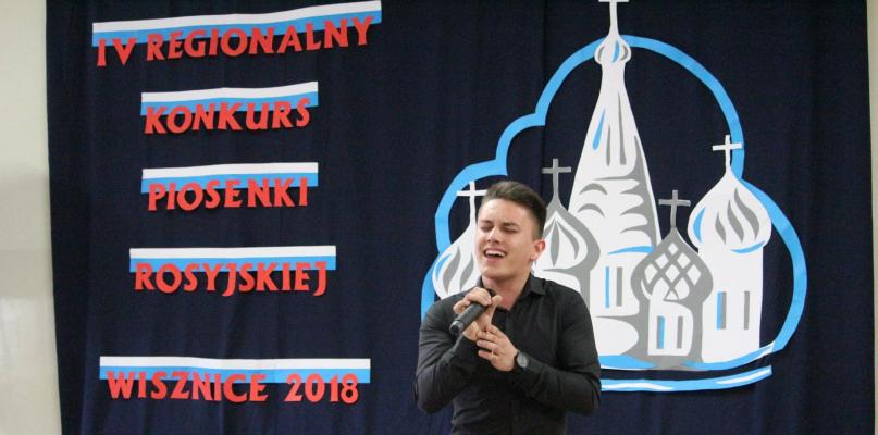 Jakub Lachowski zwycięzcą Regionalnego Konkursu Piosenki Rosyjskiej