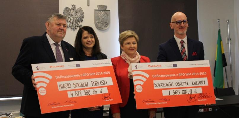 Ponad 6 milionów złotych z Unii trafi do Sokołowa Podlaskiego