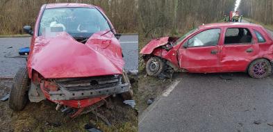 Wśród poszkodowanych w wypadku jest ośmioletnie dziecko