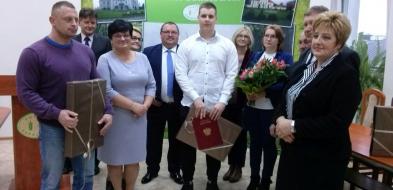 Eryk Barcik dostał stypendium zarządu powiatu sokołowskiego