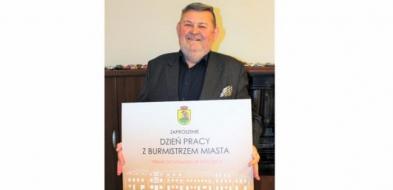 „Dzień pracy z burmistrzem” na licytacji. Dochód dla Michała...