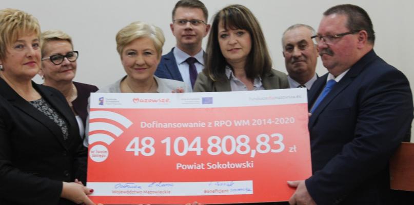 Umowa podpisana. 48 mln zł dofinansowania na sokołowski RIT.