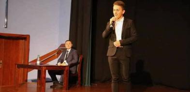 Jakub Lachowski wystąpił podczas ogólnopolskiej konferencji