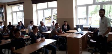 Licealiści spotkali się z absolwentem – studentem prestiżowej uczelni