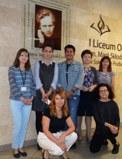 Studenci z Gruzji i Indonezji prowadzili zajęcia w I LO