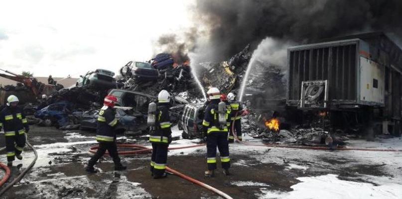 Inspektorzy WIOŚ przyjrzą się temu, co dzieje się na złomowisku