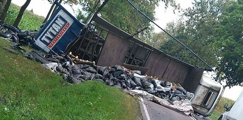 Krajówka między Repkami a Skrzeszewem zablokowana