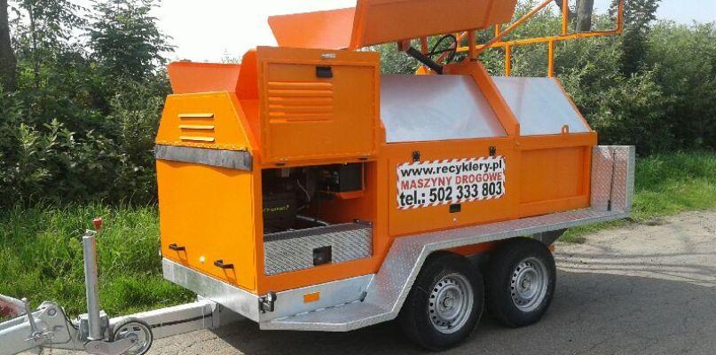 Recykler pozwoli taniej remontować drogi powiatowe