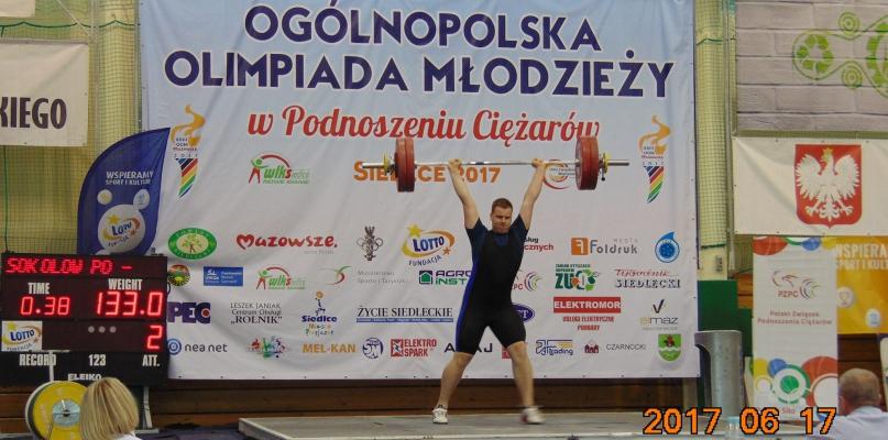 Eryk Barcik z brązowym medalem Ogólnopolskiej Olimpiady Młodzieży
