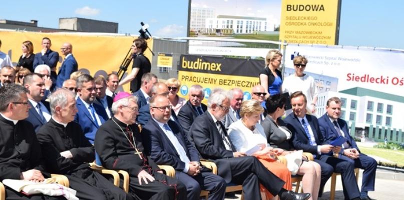 Wmurowano kamień węgielny pod siedlecki ośrodek onkologii