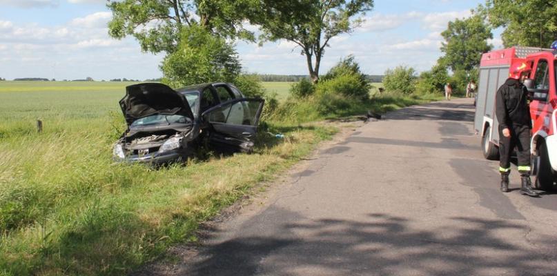 10-latek wśród rannych w wypadku na terenie gminy Sokołów
