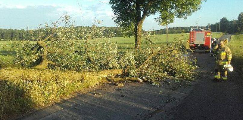 Czerwcowa burza szalała nad powiatem sokołowskim