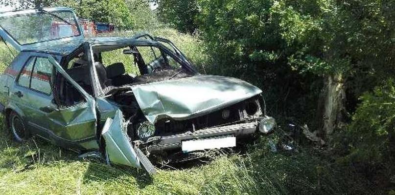 Dwie kobiety ranne w wypadku na krajówce za Repkami