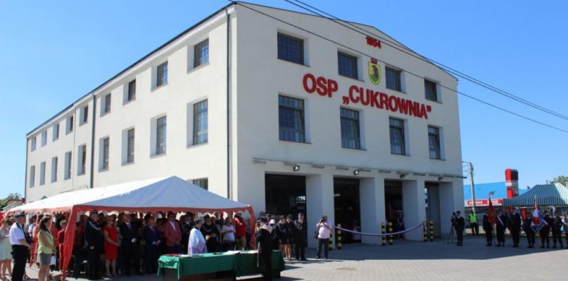OSP Cukrownia ma nową strażnicę - w Parku Przemysłowym