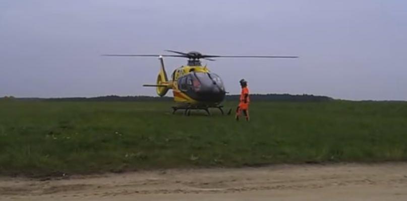 Ratownik 19 na ratunek pacjentce z Kolonii Guty (video)