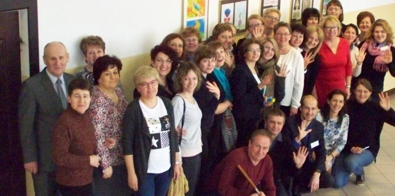 Goście z Białorusi podpatrywali w „Jedynce” nową formę zajęć