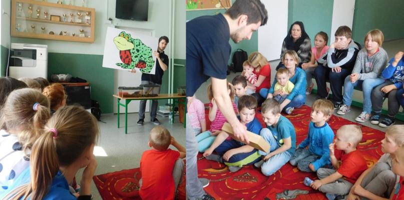 W Czekanowie mieli okazję zobaczyć największą żabę świata…
