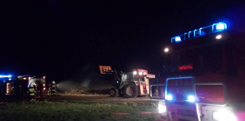 Nocne pożary w powiecie. Płonęły: domek w lesie, słoma, trawy...