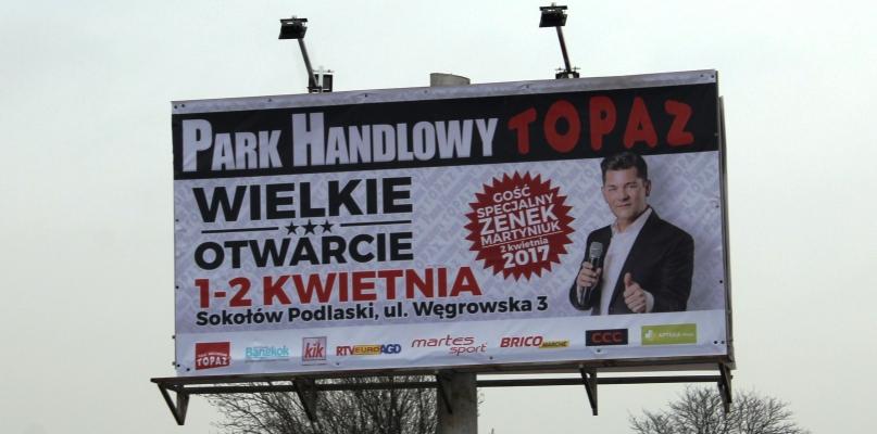 Park Handlowy Topaz przy Węgrowskiej rusza w weekend 1-2 kwietnia
