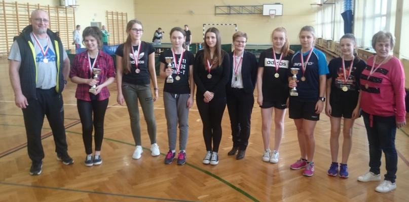 Sabnie mistrzami regionu siedleckiego w tenisie stołowym