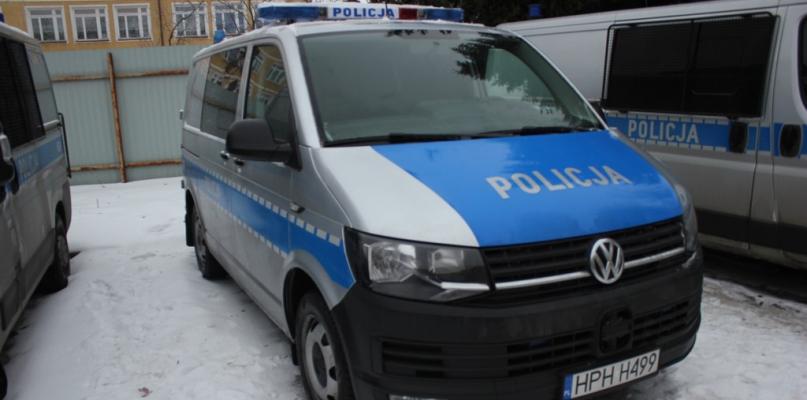 Nowy volkswagen transporter dołączył do policyjnej floty