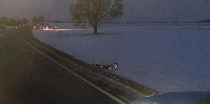 Wojewódki Górne. Kierowca BMW potrącił rowerzystkę.