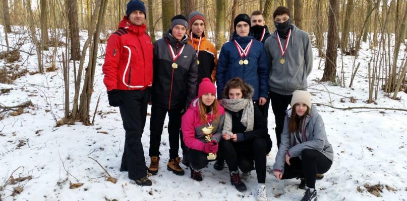 Sokołowscy licealiści na biegówkach ruszyli po medale
