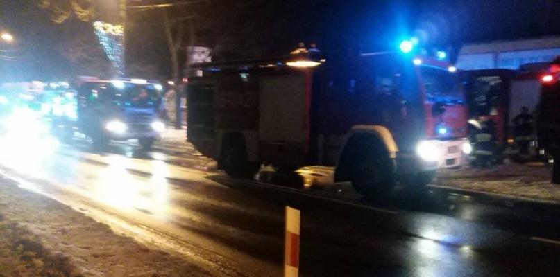 To fajerwerki były przyczyną sobotniego pożaru?