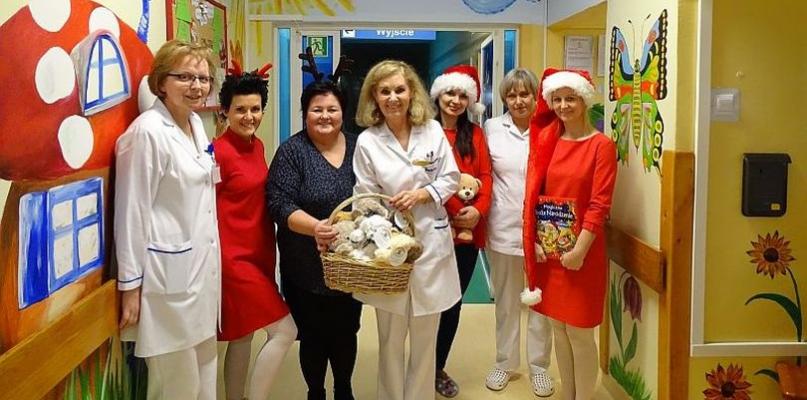 Pluszaki dla małych pacjentów z sokołowskiego szpitala