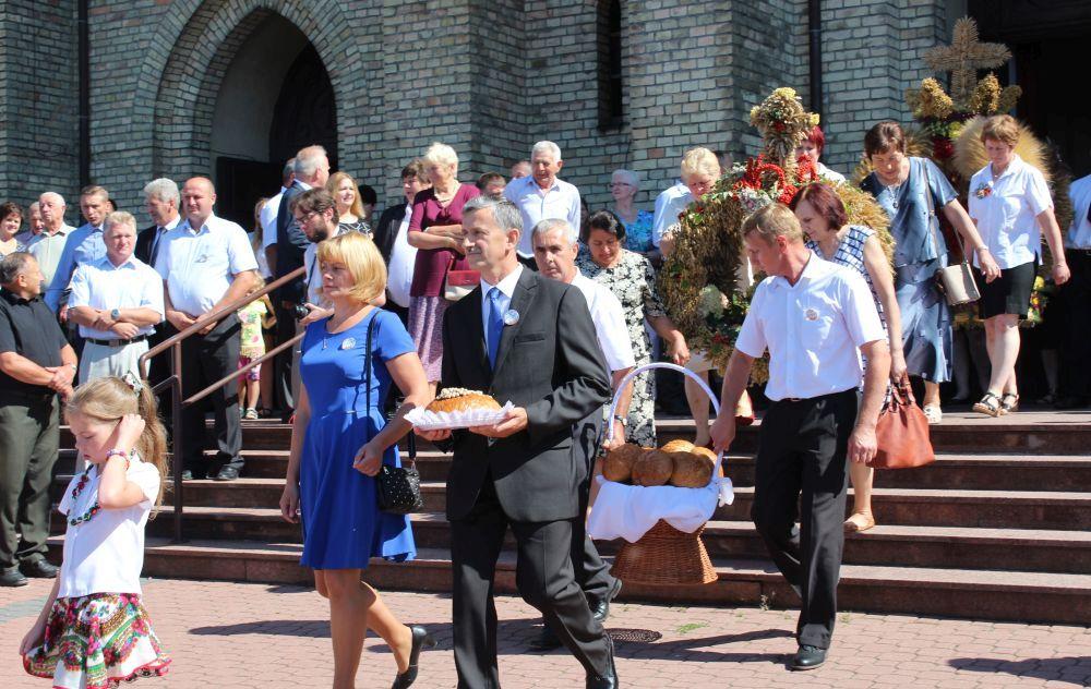 Upalne Dożynki Powiatu Sokołowskiego