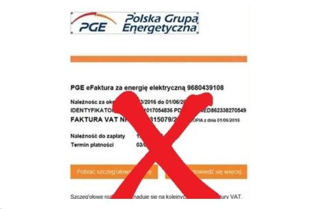 Rozsyłają fałszywe faktury?