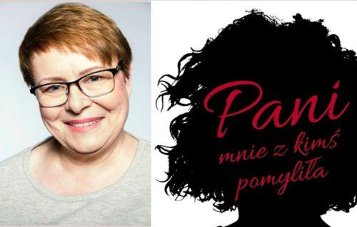 Ilona Łepkowska na spotkaniu w bibliotece