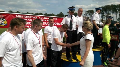 Sokołowscy strażacy wicemistrzami Mazowsza!