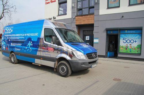 Bus 500+ w powiecie sokołowskim