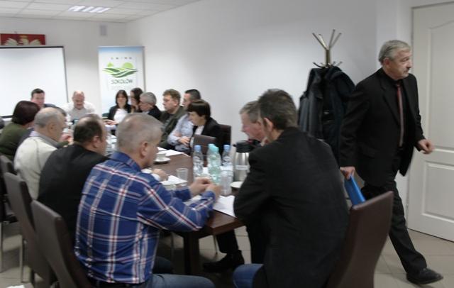 Na znak protestu radny opuścił obrady