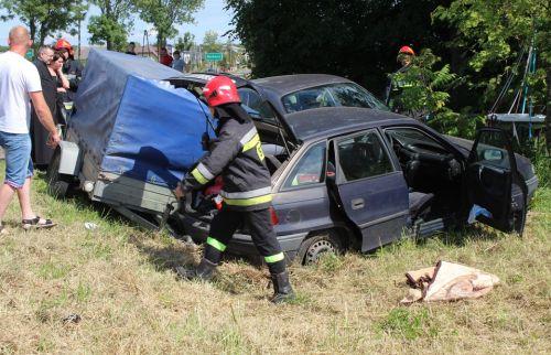 Karlusin. Dramatyczne skutki wyprzedzania.